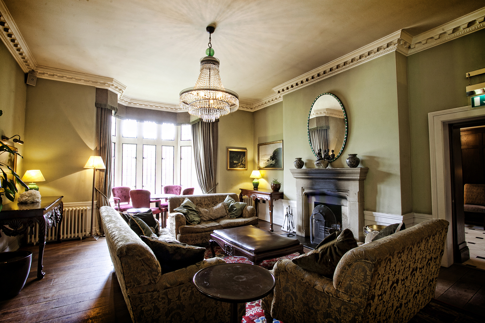 Lough Eske Castle 6 Green Drawing Room